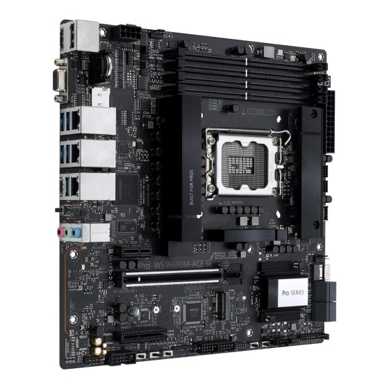 ASUS PRO WS W680M-ACE SE ATX Workstation Motherboard