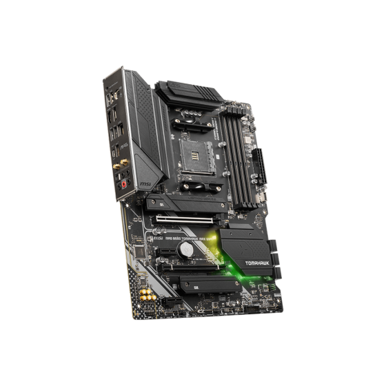 Msi B550 Tomahawk Max WIFI DDR4 Motherboard Supports AMD Processors and Soket AM4, Dual Chanel 4 Dimm Slots DDR4 upto 128GB with Bluetooth® 5.2