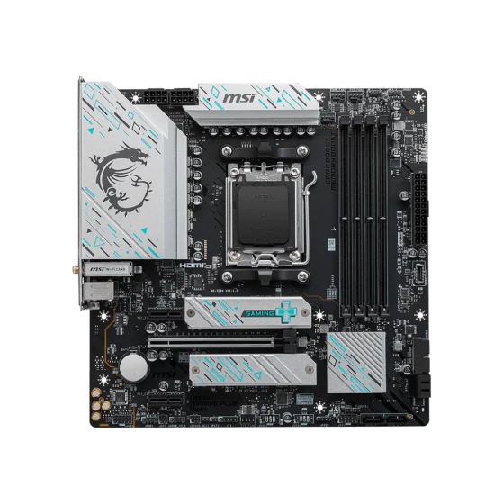 Msi B650M GAMING PLUS WIFI AMD DDR5 Gaming Motherboard Msi B650M GAMING PLUS WIFI AMD DDR5 Gaming Motherboard