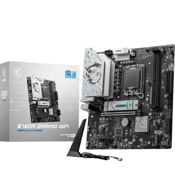 MSI B760M GAMING WIFI DDR5 micro-ATX motherboard