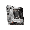 MSI MPG Z790I Edge WIFI Motherboard Supports 13th and 12th Gen Intel Core processors for LGA 1700 socket, Supports DDR5 Memory, up to 8000+(OC) MHz, PCIe 5.0 slots, Lightning Gen 4 x4 M.2 and Wi-Fi 6E