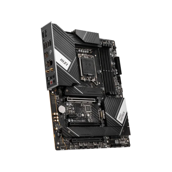 Msi Pro Z790-A WIFI Motherboard Supports 12th/13th Gen Intel Processors, LGA 1700, DDR5, PCIe 5.0, M.2, 2.5Gbps LAN, USB 3.2 Gen2, Wi-Fi 6E, ATX Msi Pro Z790-A WIFI Motherboard Supports 12th/13th Gen Intel Processors, LGA 1700, DDR5, PCIe 5.0, M.2, 2.5Gbps LAN, USB 3.2 Gen2, Wi-Fi 6E, ATX
