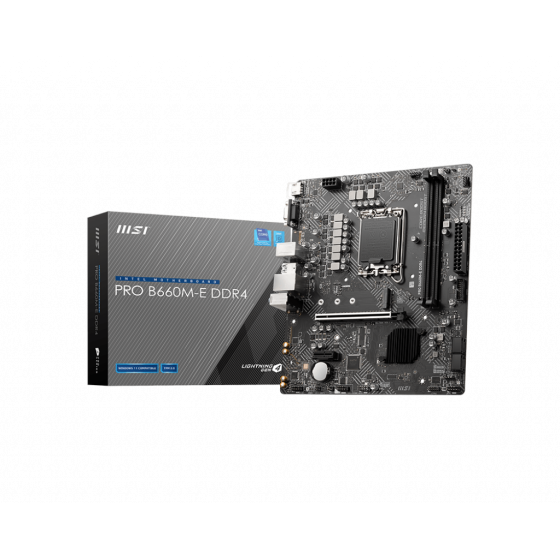 MSI PRO B660M-E DDR4 Motherboard