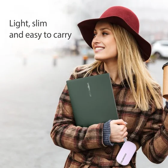 ASUS Marshmallow MD100 Lilac Mist Purple/Brave Green Wireless Mouse ASUS Marshmallow MD100 Lilac Mist Purple/Brave Green Wireless Mouse