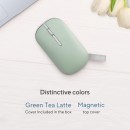 ASUS Marshmallow MD100 Oat Milk/Green Tea Latte Wireless Mouse