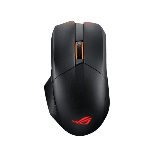 Asus OG Chakram X Origin wireless RGB gaming mouse with next-gen 36,000 dpi ROG AimPoint optical sensor, 8000 Hz polling rate, low-latency tri-mode connectivity