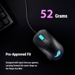 ASUS ROG Harpe Mini Core wired Gaming Mouse ASUS ROG Harpe Mini Core wired Gaming Mouse