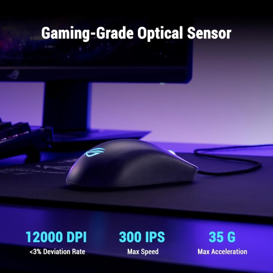 ASUS ROG Harpe Mini Core wired Gaming Mouse ASUS ROG Harpe Mini Core wired Gaming Mouse