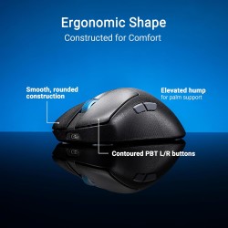 ASUS ROG Keris II Ace Wireless Black Gaming Mouse ASUS ROG Keris II Ace Wireless Black Gaming Mouse