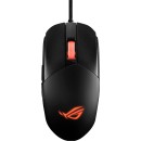 ASUS ROG Strix Impact III is a lightweight, ambidextrous form factor, 59-gram wired RGB gaming mouse, suitable for FPS gameplay, featuring a 12,000-dpi optical sensor, near-zero click latency, swappable mouse switch sockets, ROG Micro Mouse Switches, ROG 