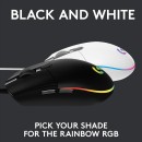 Logitech G102 Lightsync White 8000 DPI RGB Gaming Mouse Logitech G102 Lightsync White 8000 DPI RGB Gaming Mouse