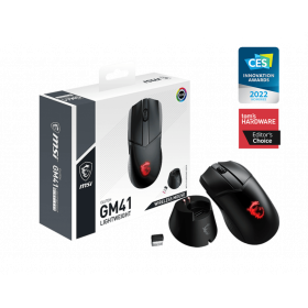 MSI Clutch GM41 Lightweight Wireless Gaming Mouse