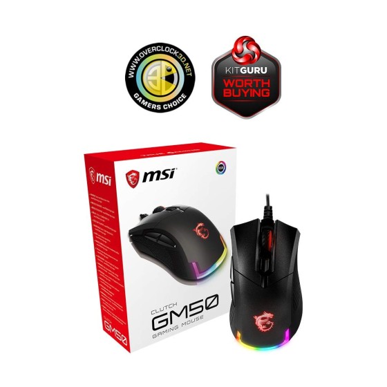 MSI Clutch GM50 Gaming Mouse MSI Clutch GM50 Gaming Mouse