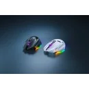 Razer Basilisk V3 Pro Wireless RGB Gaming Mouse White with Optical Sensor,30000 DPI and HyperScroll Tilt Wheel