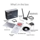 ASUS PCE-AX58BT AX3000 PCI-E WiFi 6 and Bluetooth Adapter ASUS PCE-AX58BT AX3000 PCI-E WiFi 6 and Bluetooth Adapter