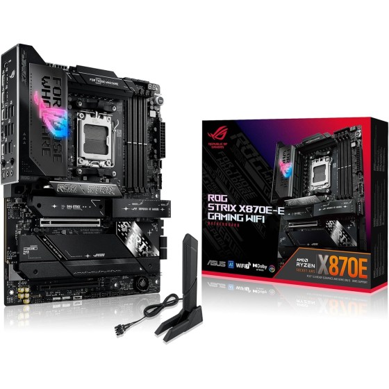 ASUS ROG Strix X870E-E Gaming WIFI AM5 ATX Motherboard at NationalPC India