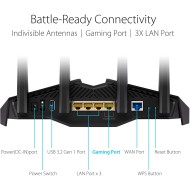 ASUS RT-AX82U AX5400 WiFi 6 Extendable Gaming Router ASUS RT-AX82U AX5400 WiFi 6 Extendable Gaming Router