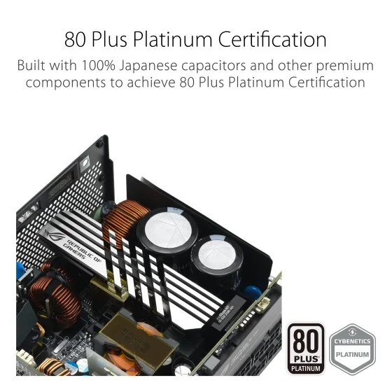 ASUS ROG LOKI 1000P SFX-L Gaming 80 Plus Platinum ATX 3.0 Compatible Power Supply Units with Axial-Tech Cooling, PCIe Gen 5.0 Ready and ARGB-Illuminated Fan & Aura Sync ASUS ROG LOKI 1000P SFX-L Gaming 80 Plus Platinum ATX 3.0 Compatible Power Supply Units with Axial-Tech Cooling, PCIe Gen 5.0 Ready and ARGB-Illuminated Fan & Aura Sync