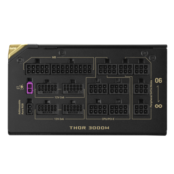 ASUS ROG Thor 3000W Titanium III Edition 20 power supply