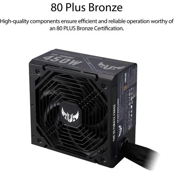 ASUS TUF Gaming 450W Bronze PSU ASUS TUF Gaming 450W Bronze PSU