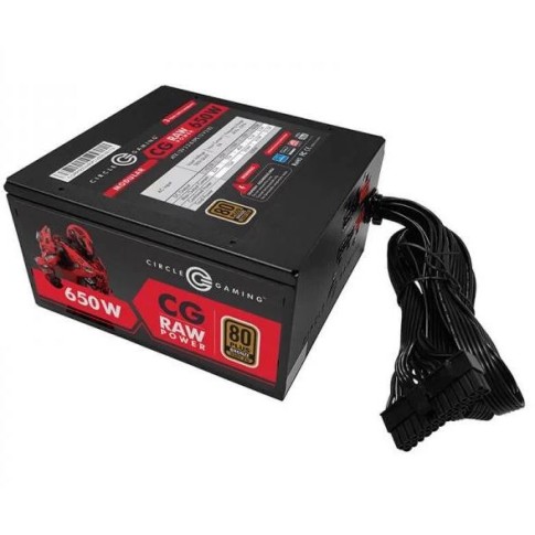 Circle Gamiing CG Raw Power Supply 650w Modular