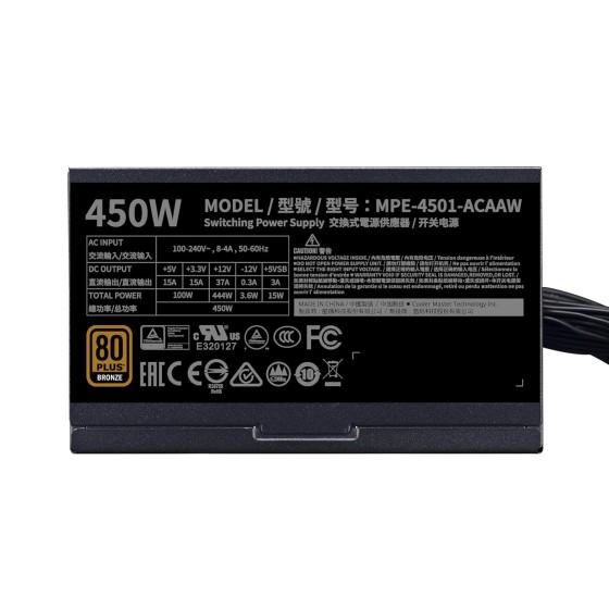 Cooler Master MWE 450 Bronze V2 450W PSU