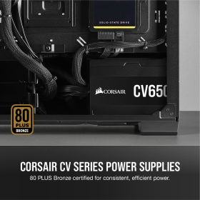 Corsair CV650 80 PLUS Bronze Non-Modular Power Supply