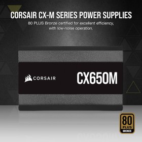 Corsair CX650M 80 PLUS Bronze ATX Power Supply Corsair CX650M 80 PLUS Bronze ATX Power Supply