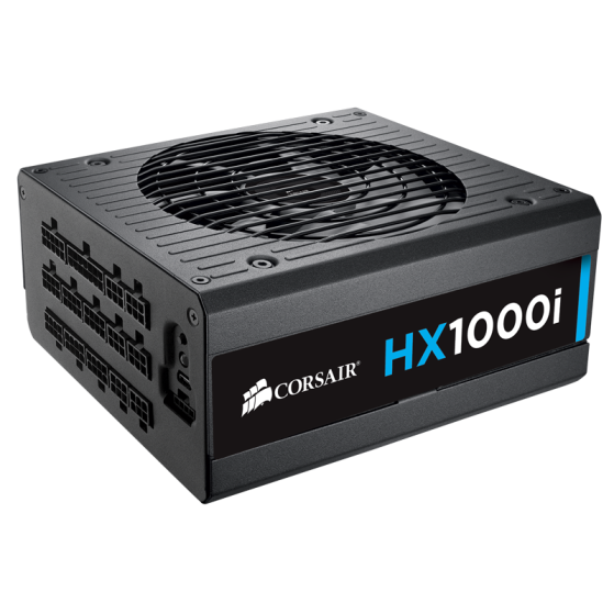 Corsair HX1000i 80 Plus PLATINUM Full Modular Power Supply Unit Corsair HX1000i 80 Plus PLATINUM Full Modular Power Supply Unit