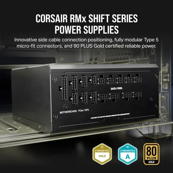 Corsair RM1200X SHIFT 80 PLUS Gold ATX Power Supply Corsair RM1200X SHIFT 80 PLUS Gold ATX Power Supply