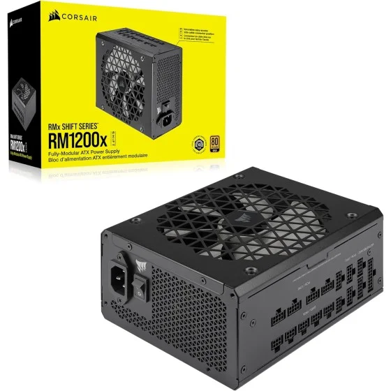 Corsair RM1200X SHIFT 80 PLUS Gold ATX Power Supply Corsair RM1200X SHIFT 80 PLUS Gold ATX Power Supply