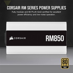 Corsair RM850 White 80 PLUS Glod ATX Power Supply Corsair RM850 White 80 PLUS Glod ATX Power Supply