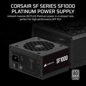 Corsair SF1000 Fully Modular 80Plus Platinum SFX Power Supply Corsair SF1000 Fully Modular 80Plus Platinum SFX Power Supply