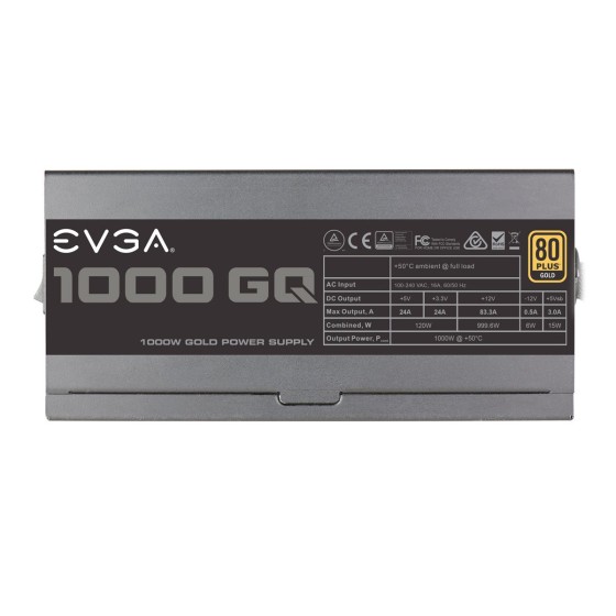EVGA 1000 GQ Semi Modular 80 Plus GOLD SMPS EVGA 1000 GQ Semi Modular 80 Plus GOLD SMPS