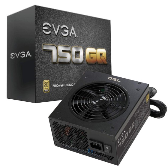 EVGA 750 GQ Semi Modular 80 Plus GOLD SMPS EVGA 750 GQ Semi Modular 80 Plus GOLD SMPS