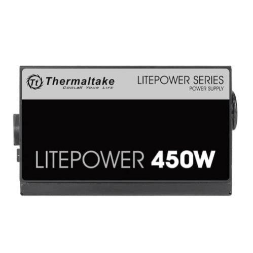 Thermaltake Litepower 450W Power Supply Black Edition with 50W Non PFC 115V/230V Switchable SMPS