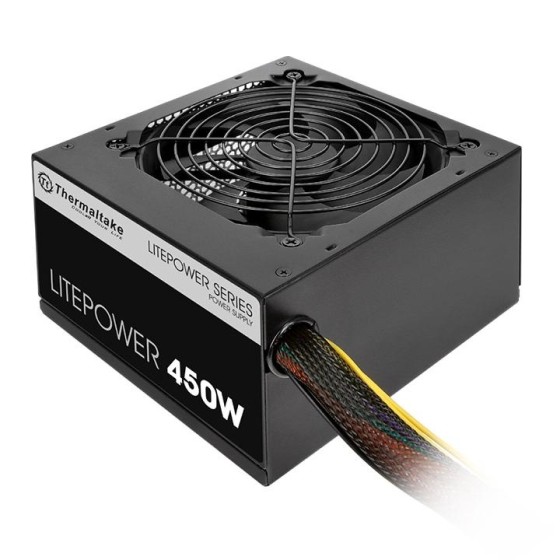 Thermaltake Litepower 450W Power Supply Black Edition with 50W Non PFC 115V/230V Switchable SMPS