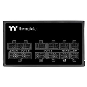 Thermaltake Toughpower GF 850W 80 Plus Gold SMPS All Flat Cables, Black