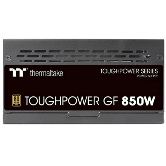 Thermaltake Toughpower GF 850W 80 Plus Gold SMPS All Flat Cables, Black