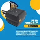 Zebra ZD23A42-30GG0GNZ 203 dpi Thermal Transfer Printer Zebra ZD23A42-30GG0GNZ 203 dpi Thermal Transfer Printer