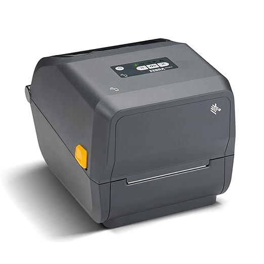 Zebra ZD4A043-30GM00EZ 300 dpi Thermal Transfer 4 inch width Desktop Printer for Labels, Receipts, Barcodes, Tags, and Wrist Bands | ZD4A043-30GM00EZ Zebra ZD4A043-30GM00EZ 300 dpi Thermal Transfer 4 inch width Desktop Printer for Labels, Receipts, Barcodes, Tags, and Wrist Bands | ZD4A043-30GM00EZ