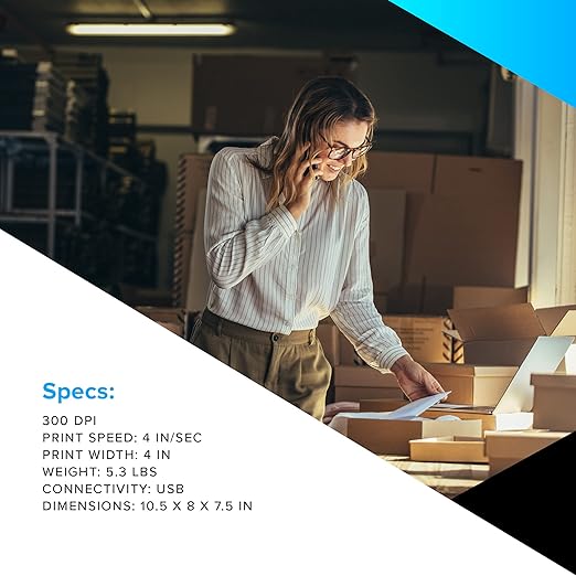 Zebra ZD4A043-30GM00EZ 300 dpi Thermal Transfer 4 inch width Desktop Printer for Labels, Receipts, Barcodes, Tags, and Wrist Bands | ZD4A043-30GM00EZ Zebra ZD4A043-30GM00EZ 300 dpi Thermal Transfer 4 inch width Desktop Printer for Labels, Receipts, Barcodes, Tags, and Wrist Bands | ZD4A043-30GM00EZ