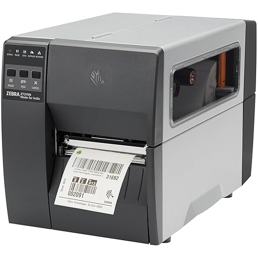 Zebra ZT21142-T0G000FZ 203 dpi Thermal Transfer 3 inch width Desktop Printer for Labels, Receipts, Barcodes, Tags, and Wrist Bands | ZT21142-T0G000FZ 