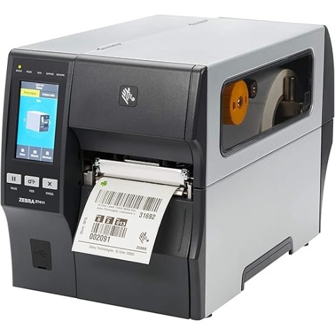 Zebra ZT41143-T0G0000Z Ethernet 300  dpi Thermal Transfer 4 inch width Desktop Printer for Labels, Receipts, Barcodes, Tags, and Wrist Bands |ZT41143-T0G0000Z 