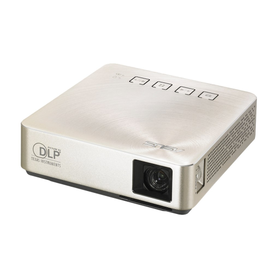 ASUS S1 GOLD 200 Lumens Portable LED Projector