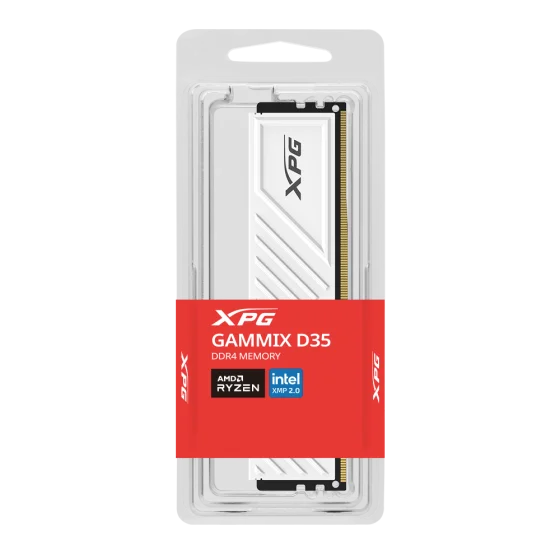 Adata XPG Gammix D35 32GB DDR4 3600Mhz White Desktop Ram Adata XPG Gammix D35 32GB DDR4 3600Mhz White Desktop Ram