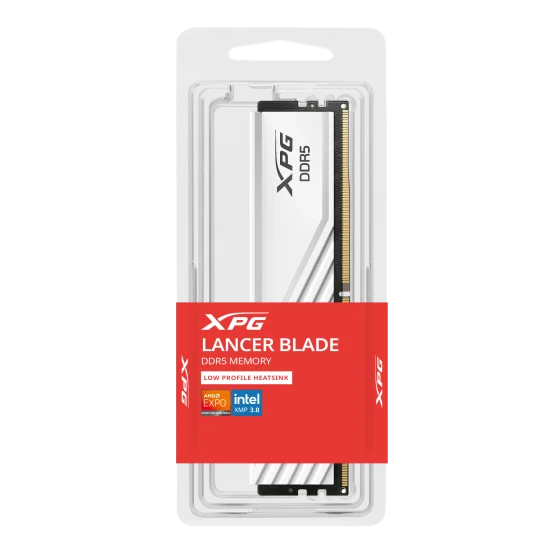 Adata XPG Lancer Blade 16GB DDR5 6000MHz White Desktop Ram Adata XPG Lancer Blade 16GB DDR5 6000MHz White Desktop Ram