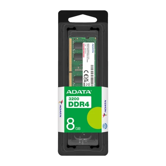 ADATA Premier 8GB DDR4 3200MHz CL22 SO-DIMM Latop Memory ADATA Premier 8GB DDR4 3200MHz CL22 SO-DIMM Latop Memory