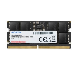 ADATA 16GB DDR5 5600Mhz SO-DIMM Laptop Memory ADATA 16GB DDR5 5600Mhz SO-DIMM Laptop Memory