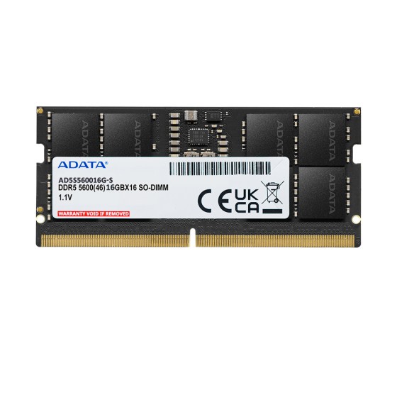 ADATA 16GB DDR5 5600Mhz SO-DIMM Laptop Memory Module